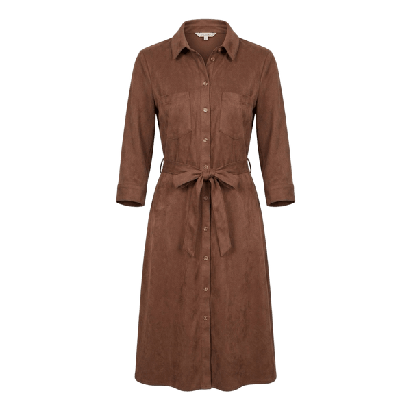 Esprit brown shirt dress