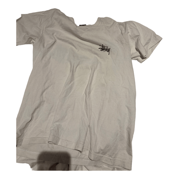 Hvid Stüssy t-shirt