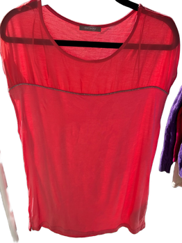 Pink short sleeve top