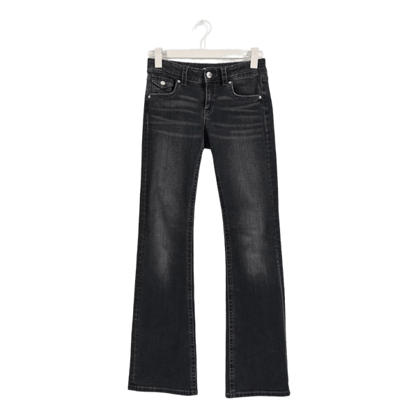 Svarta bootcut jeans