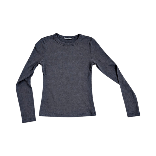 Zara grey long-sleeve top