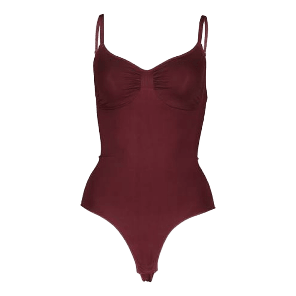 Viininpunainen body