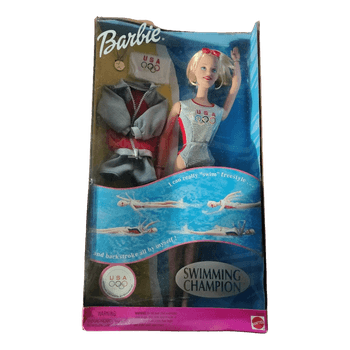 Barbie swimming champion doll