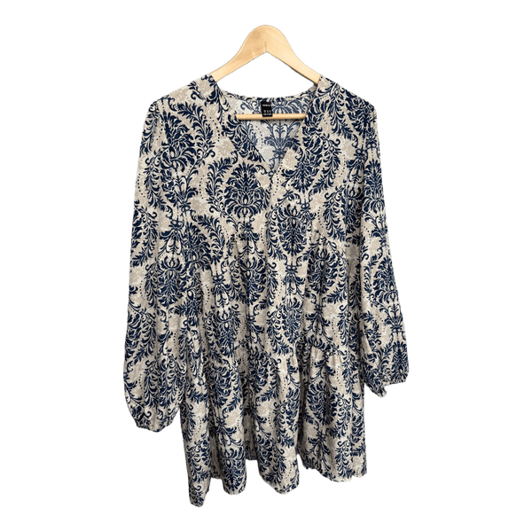 Shein damask print dress