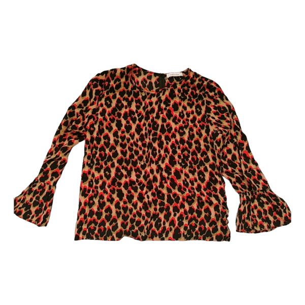 Leopard print blouse