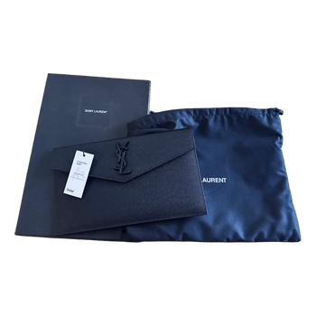 Saint Laurent black clutch