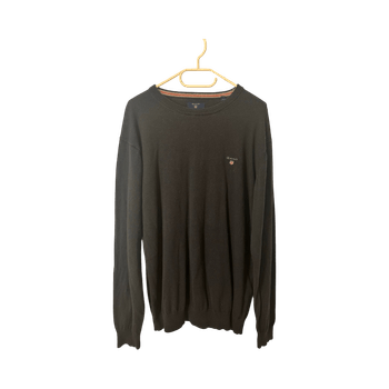 GANT Navy crew neck sweater