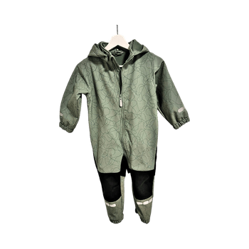 Vihreä välikausihaalari lapsille 100cm