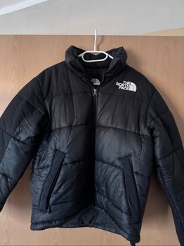Schwarze The North Face Daunenjacke