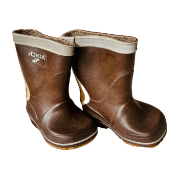 VINTAGE NOKIA! Ruskeat kumisaappaat/brown rainbooties