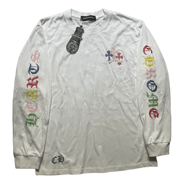 White long sleeve t-shirt Chrome hearts