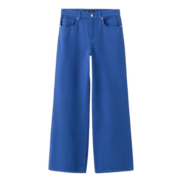 Blå wide leg jeans