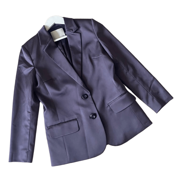 Satin blazer