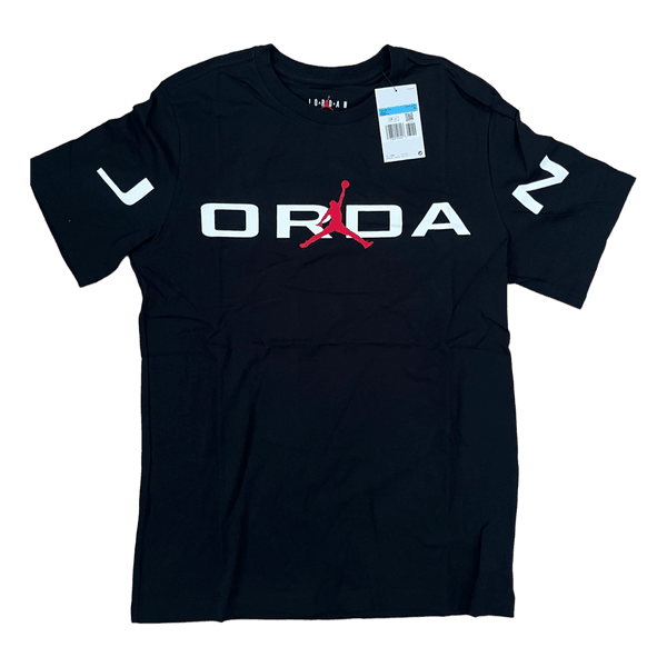 Juodas Jordan marškinėliai