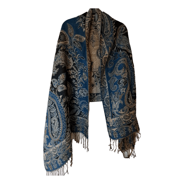 Paisley print scarf