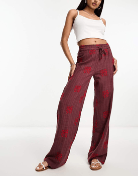 Relaxed trouser co-ord