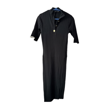 Black long dress / size L 