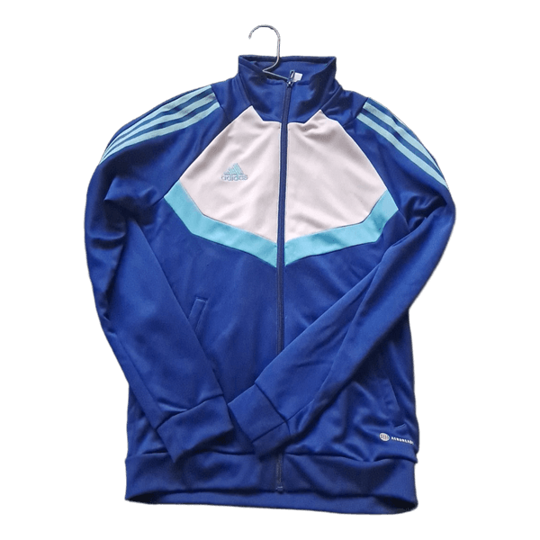 Blå Adidas træningsjakke