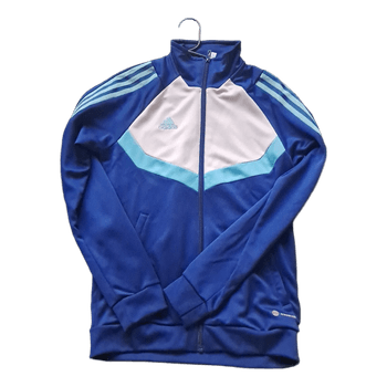 Blå Adidas træningsjakke