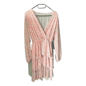 Floral long sleeve dress