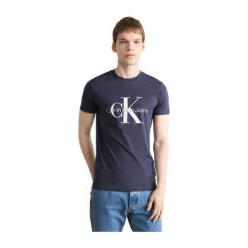 Navy print t-shirt