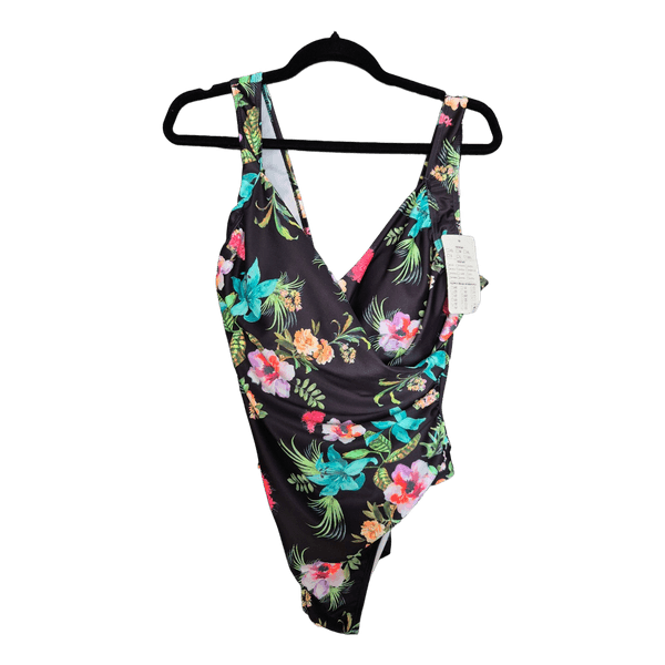 Floral print swimsuit