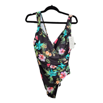 Floral print swimsuit