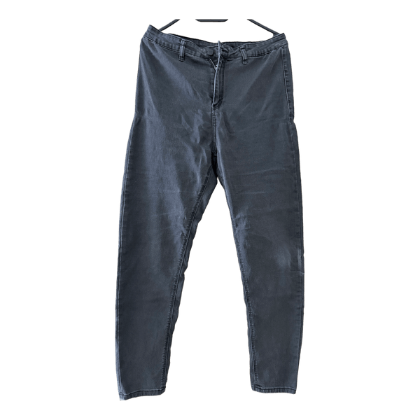 Mustad mustad denim teksad