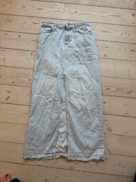 Zara denim maxinederdel