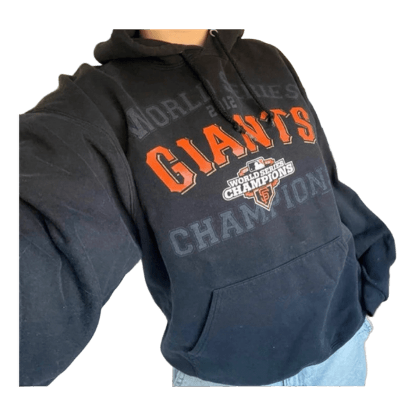 Sort San Francisco Giants hættetrøje