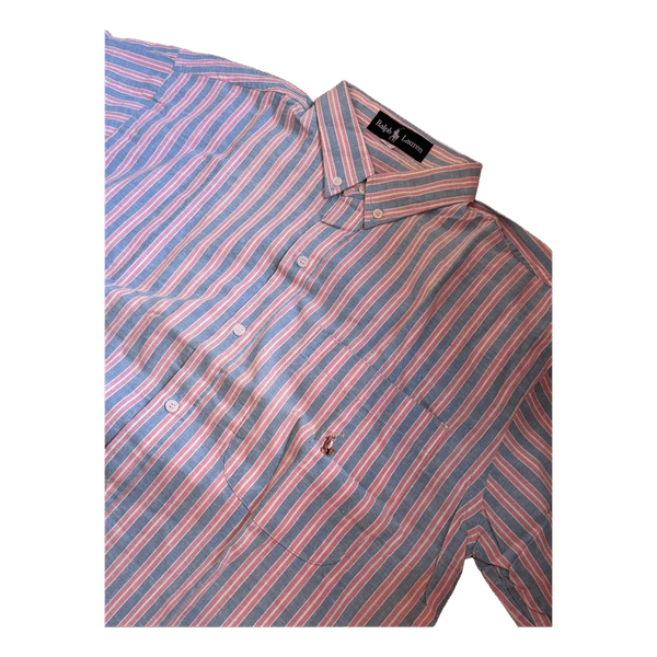 Ralph Lauren raidallinen kauluspaita