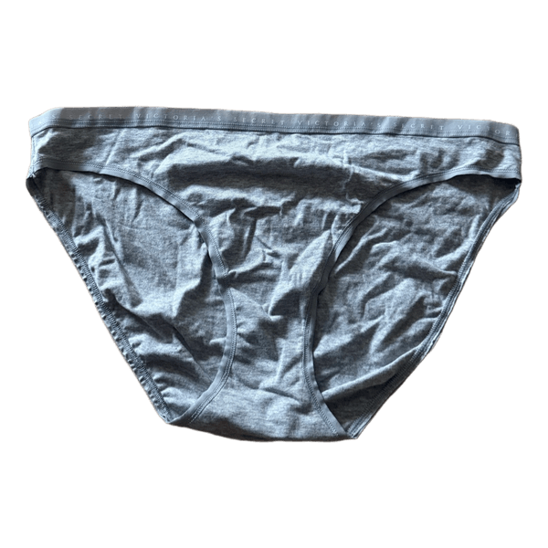 Grey cotton panties