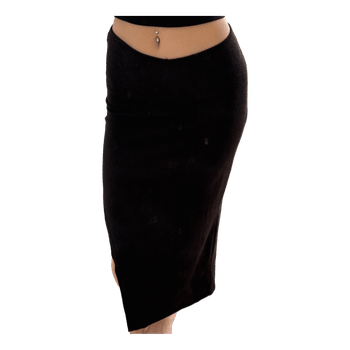 Black long skirt