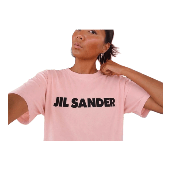 Lyserød Jil Sander t-shirt