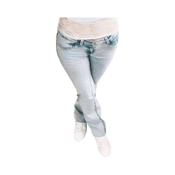 Korkeavyötäröiset Flared Farkut