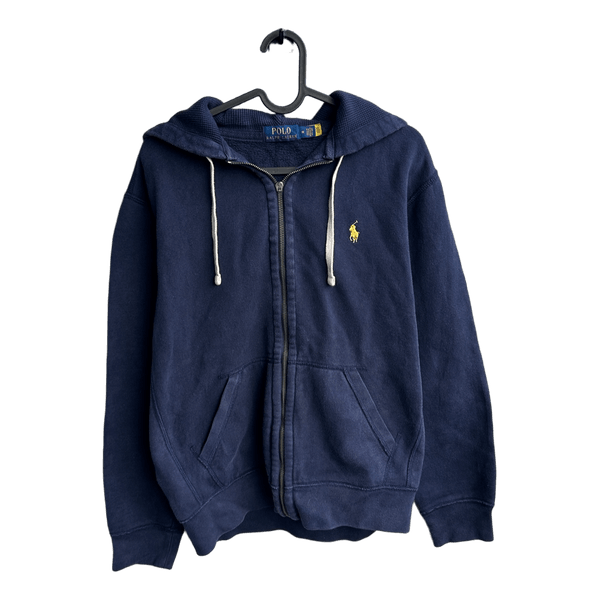 Tummansininen Polo Ralph Lauren -vetoketjuhuppari