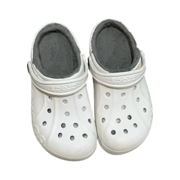 Crocs valkoiset fleece-kengät