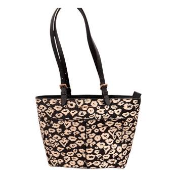 Michael Kors Black White Tote Bag