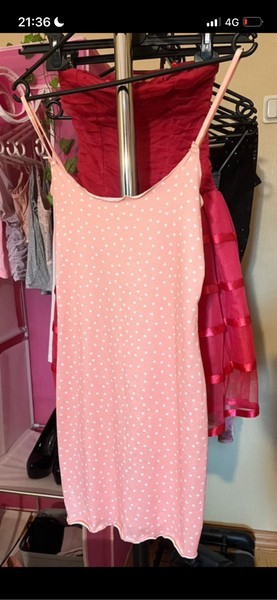💖 Pink Heart Print Nightdress