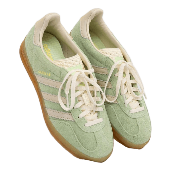Grønne adidas Gazelle sneakers