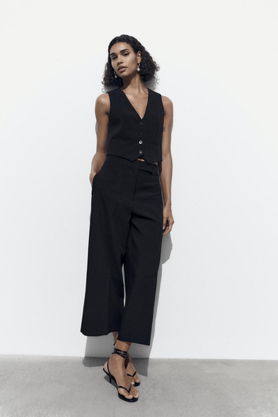 Short Tailored Vest