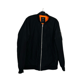 Black bomber jacket