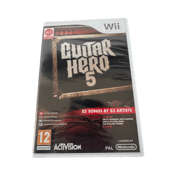 Wii Guitar Hero 5 (NIB) *AVAAMATON*