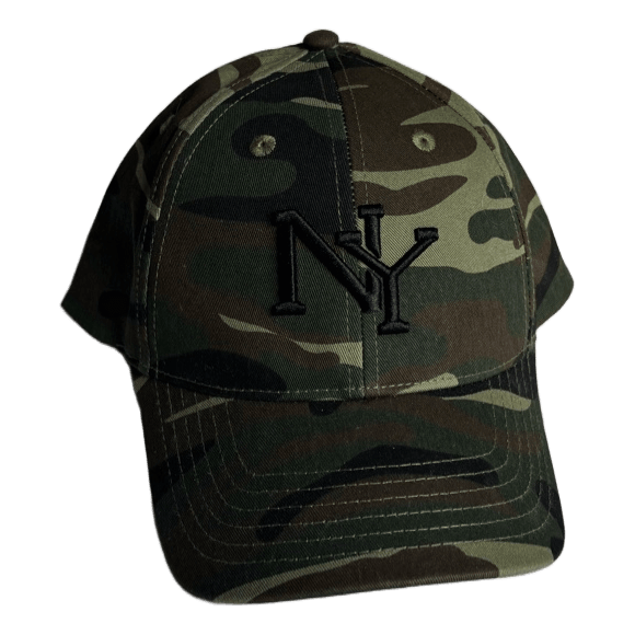 Kasket med camouflagemønster