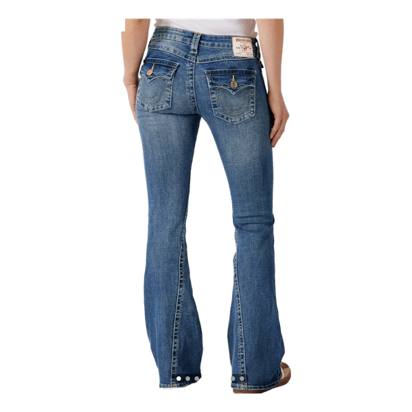 True Religion joey low rise flare farkut