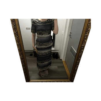 Paisley midaxi mekko