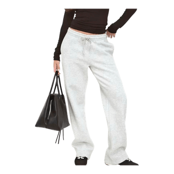 Grey wide leg sweatpants