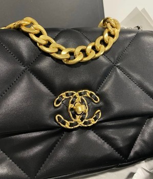 Chanel black flap bag