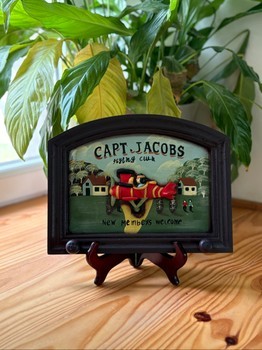 Capt Jacobs wall sign