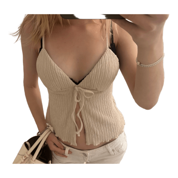 Beige texturerat linne